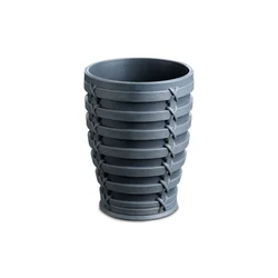 Primanova čaša za četkice Palm siva PVC M-E59-07