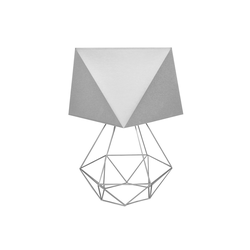 Stona lampa ADAMANT SMALL 1xE27/15W/230V siva