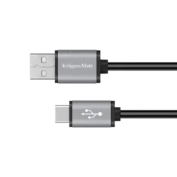 KRUGER&MATZ USB-A na USB-C kabl za punjenje i prenos podataka, dužina 1 m, model KM1239