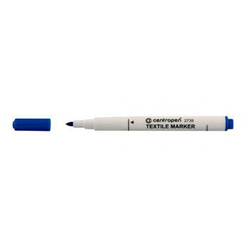 Centropen 2739 tekstilni označevalec modra cilindrična konica 3,5 mm