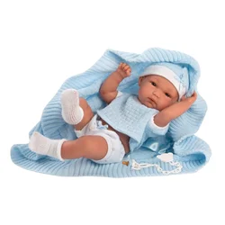 Llorens M635-61 obleka za punčko NEW BORN velikost 35-36 cm