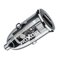 MOXOM Auto punjač LX-VC803 PD+QC 30W/ crna