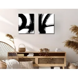 Wallity Zidna dekoracija IDC13, 30x40 cm, 2 Komada