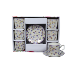 Sigma Set šolja za kafu, porcelan, 160ml 6/1 (Lust/Lj) YK160-ZY-9000