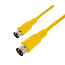JustIn MIDI-Kabl STD 6 m yellow