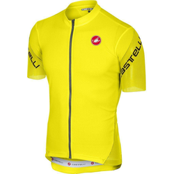 CASTELLI moški dres 18010 Entrata 3 Yellow Fluo