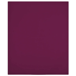 Plahta s gumicom od žerseja bordo 90x200 cm pamučna