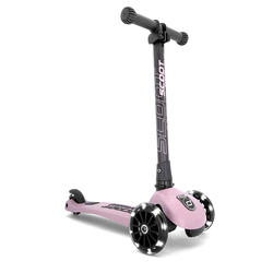 SCOOT&RIDE otroški skiro - Highwaykick 3 LED - Rose