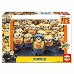 Minions wood puzzle 100pcs