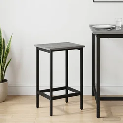 Vidaxl Barski stol Siva Sonoma 40 x 32 x 64 cm Inženirski les