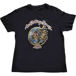 The Rolling Stones Sixty Dragon Globe (Foiled) Black XL Majica