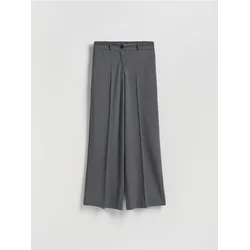 Reserved - Pantalone sa širokim nogavicama na crtu