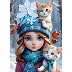 BlueBird - Puzzle Zimski sprehod - 300 kosov