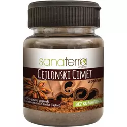 Cimet cejlonski organski 50g sanaterra