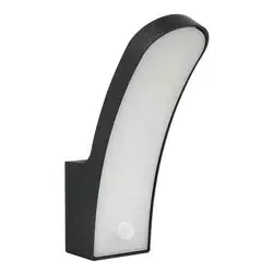 Spoljna LED lampa sa senzorom S4378P BK