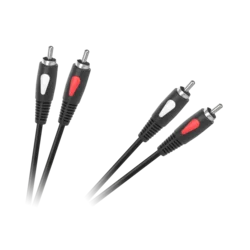 CABLETECH Povezovalni kabel RCA 2x - RCA 2x, 3m Eco-line