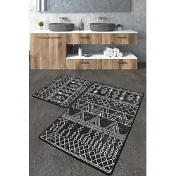 Lessentiel Maison Set 3 prostirke za kupatilo Šareni