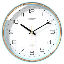 Compas Zidni sat 7006A, 33cm, Plavi