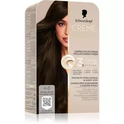 Schwarzkopf Farba za kosu Creme supreme,  4-0 natural dark