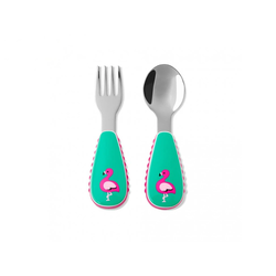 Pribor za jelo za bebe flamingo - Set za ručavanje za bebe Skip Hop