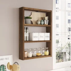 Hanah Home PR1 BR Zidna polica, Braon