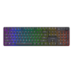 Trust Gaming mehanička tastatura GXT868 Torix, američki raspored, bežična, RGB, crna