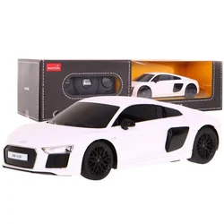 R/C igrača avto Audi R8 Bela 1:24 RASTAR