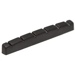 Graphtech PT-5042-00 Black TUSQ XL 42 mm Flat Bottom Strat Nut
