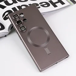 Torbica Magsafe Chrome za Samsung S928B Galaxy S24 Ultra siva