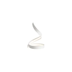 Redo 01-1815 - LED stona lampa TORSION LED/11W/230V bela