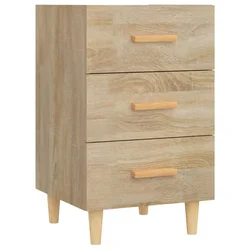 Vidaxl Nočna omarica 40x40x66 cm konstruiran les