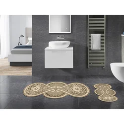 Lessentiel Maison Set 2 prostirke za kupatilo Krem