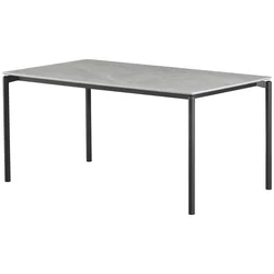P & B Jedilna Miza Lean, Siva, 160x90