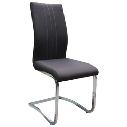 STOLICA braon metal, tekstil