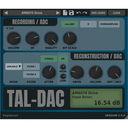 TAL SOFTWARE DAC Bit Crusher (Digitalni izdelek)