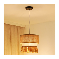 Brilagi - Luster na sajli WINNETOU BOHO 1xE27/15W/230V prečnik 25 cm smeđa/krem