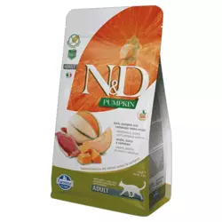 N&D Pumpkin Hrana za odrasle mačke, Bundeva i Pačetina - 5 kg
