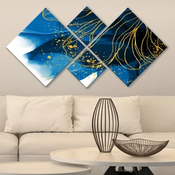 Wallity slika 4MDF18445391741, 60x115 cm, 4 dijela