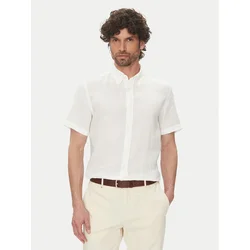 BOSS Srajca H-Roan 50539352 Bela Slim Fit