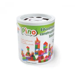 PINO TOYS Edukativne kocke blokovi 100 komada