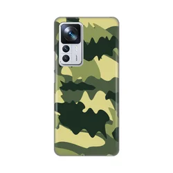 Silikonska maska za Xiaomi 12T Army Print Skin maslina
