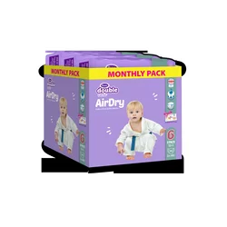Violeta Pelene Air Dry Maxi 6+ montly, 144 komada