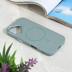 Maska za iPhone 17 6.3 Magsafe Sparkle Dust zelena