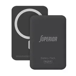 Remax Power Bank MagSafe MP-5 PD20W + 15W Wireless 5000mAh, Srebrni