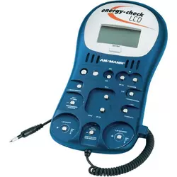 ANSMANN ENERGY CHECK LCD Energy Check tester baterij LCD LCD1.44 - 12 V baterije