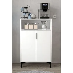 Hanah Home Multifunkcionalna komoda, Bela