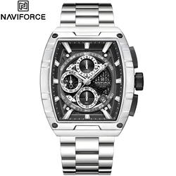 Sat NAVIFORCE TN-38585 - Srebrna / Crna KP38585