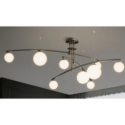 Luster Vesta 377, 9xG9, Crni