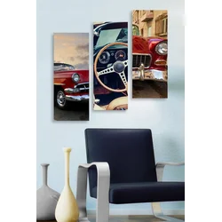 Set slika Wallity MDF0064, 3 dijela
