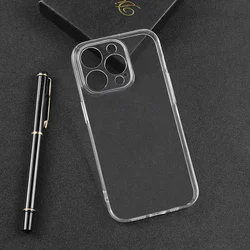 Maska za iPhone 15 Pro Skin Silikon transparent
